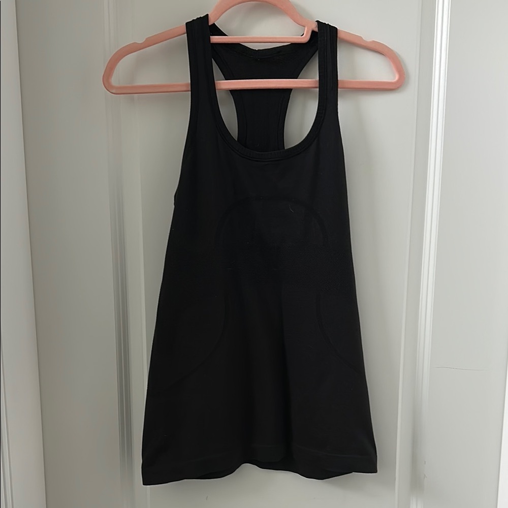 Lululemon swiftly tank - black - size 8